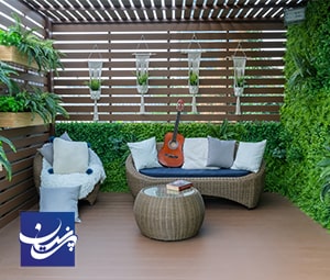 مدل تراس خانه های ویلایی